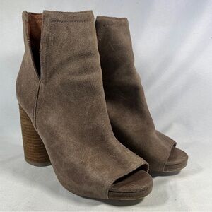 Jeffrey Campbell Oath Peeptoe Bootie - Size 8.5